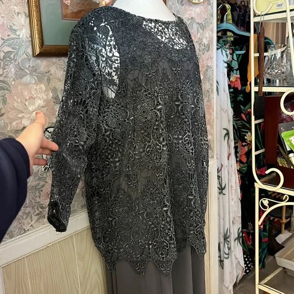 2-piece dress and cover size: 3X - Picture 3 of 8